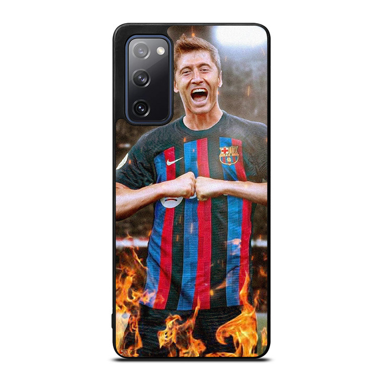 ROBERT LEWANDOWSKI FC BARCELONA Samsung Galaxy S20 FE Case Cover