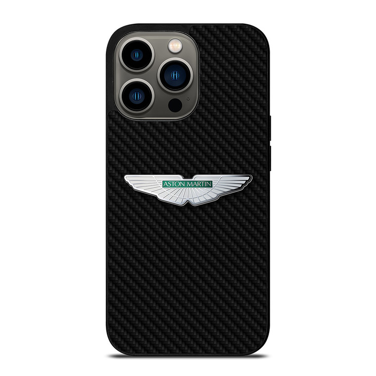 ASTON MARTIN CAR CARBON FIBER iPhone 13 Pro Case Cover