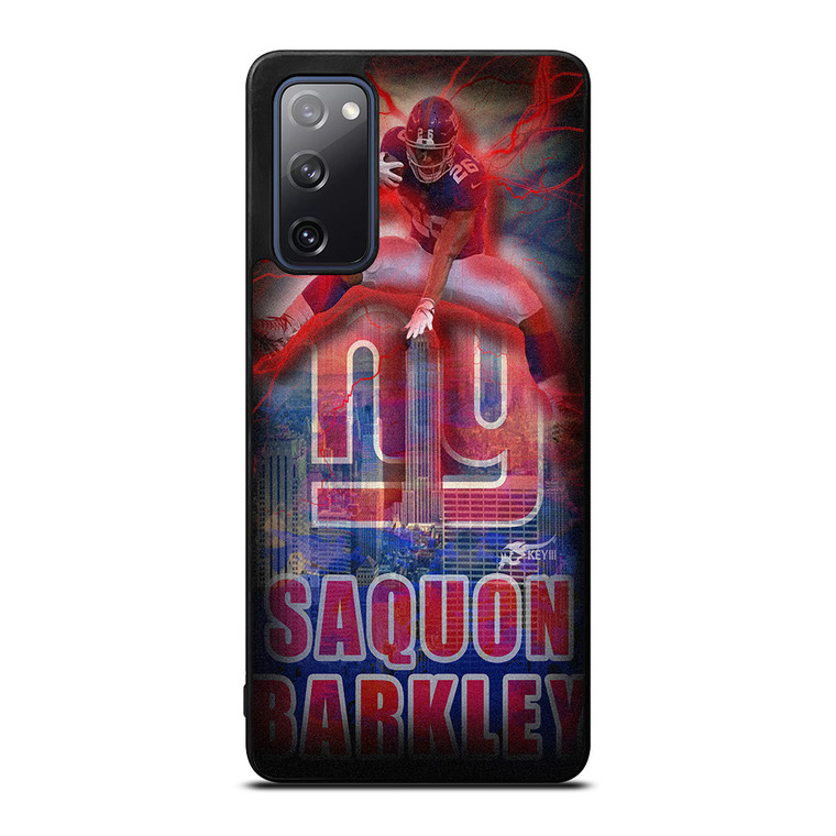 SAQUON BARKLEY NEW YORK GIANTS NFL Samsung Galaxy S20 FE Case Cover