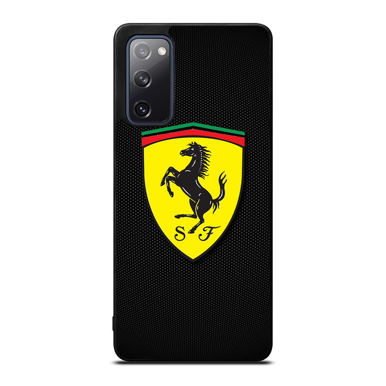 SCUDERIA FERRARI CARBON FIBER Samsung Galaxy S20 FE Case Cover