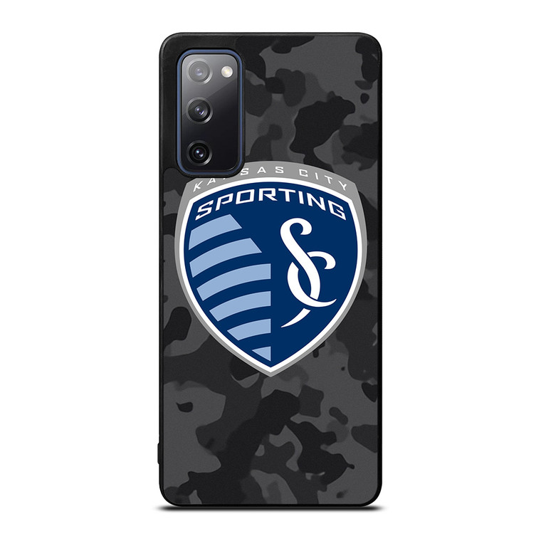 SPORTING KANSAS CITY MLS BLACK CAMO Samsung Galaxy S20 FE Case Cover