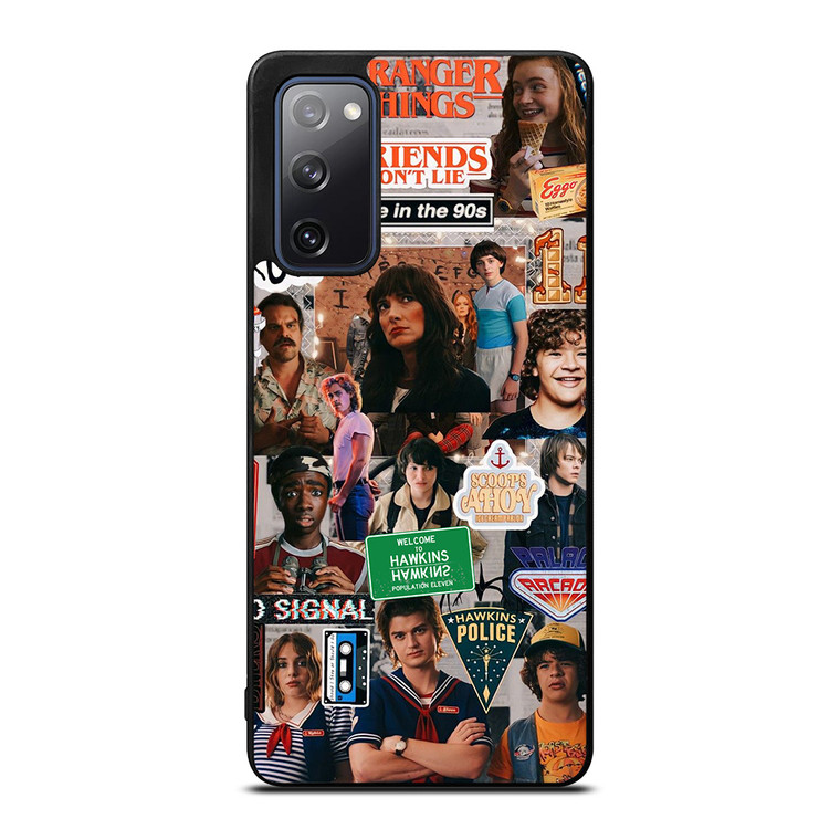STRANGER THINGS AESTHETIC COLLAGE Samsung Galaxy S20 FE Case Cover