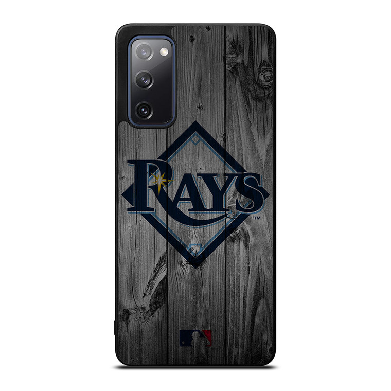 TAMPA BAY RAYS BASEBALL MLB WOOD LOGO Samsung Galaxy S20 FE Case Cover