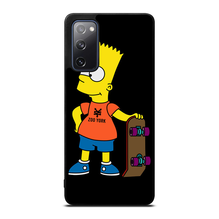 THE SIMPSONS ZOO YORK SKATEBOARD 2 Samsung Galaxy S20 FE Case Cover