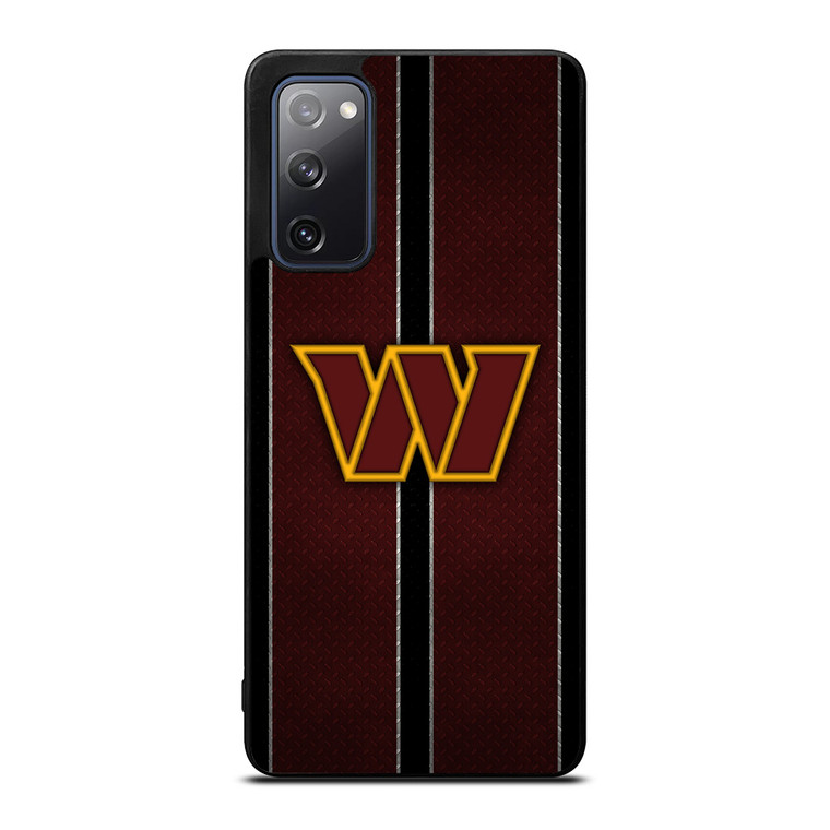 WASHINGTON COMMANDERS NFL METAL STRIPE Samsung Galaxy S20 FE Case Cover