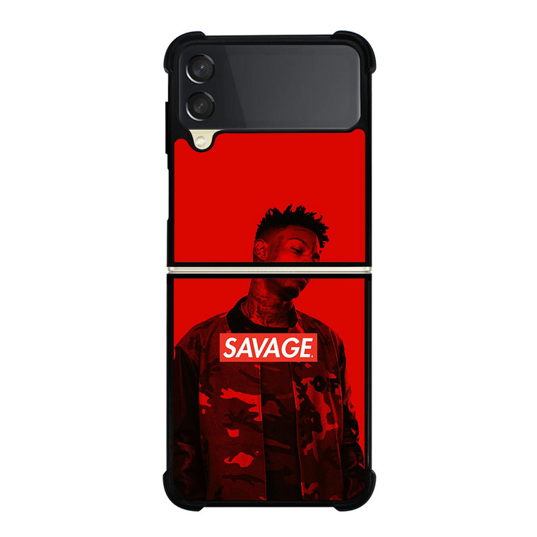 21 SAVAGE RAPPER Samsung Galaxy Z Flip 3 Case Cover