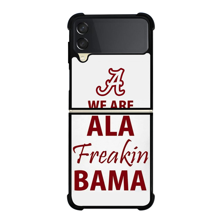 ALABAMA CRIMSON TIDE FOOTBALL FREAK Samsung Galaxy Z Flip 3 Case Cover