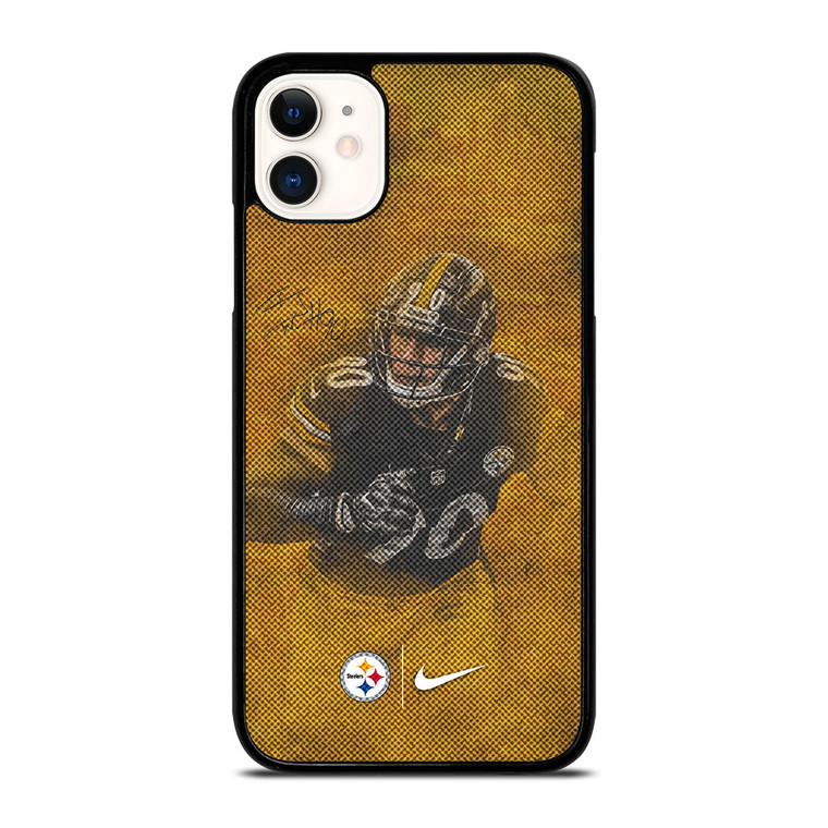 TRENT JORDAN WATT 90 PITTSBURGH STEELERS iPhone 11 Case Cover TRENT JORDAN WATT 90 PITTSBURGH STEELERS iPhone 11 Case Cover