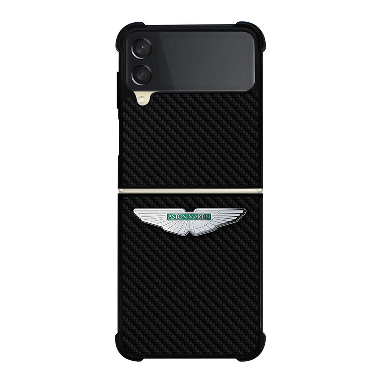 ASTON MARTIN CAR CARBON FIBER Samsung Galaxy Z Flip 3 Case Cover