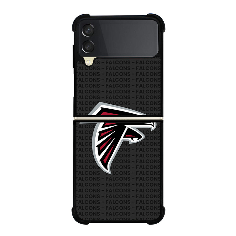 ATLANTA FALCONS FOOTBALL TEXT Samsung Galaxy Z Flip 3 Case Cover