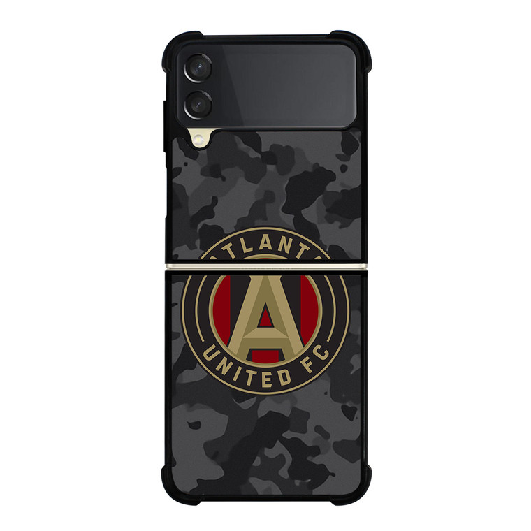 ATLANTA UNITED FC MLS BLACK CAMO Samsung Galaxy Z Flip 3 Case Cover