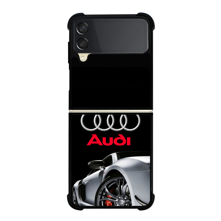 AUDI CAR LOGO 2 Samsung Galaxy Z Flip 3 Case Cover