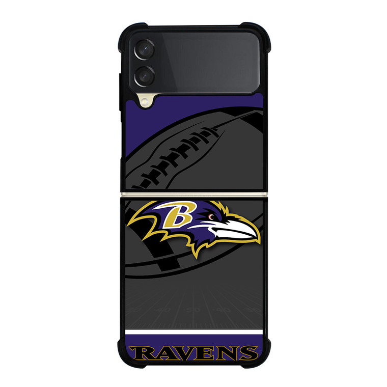 BALTIMORE RAVENS NFL TEAM Samsung Galaxy Z Flip 3 Case Cover