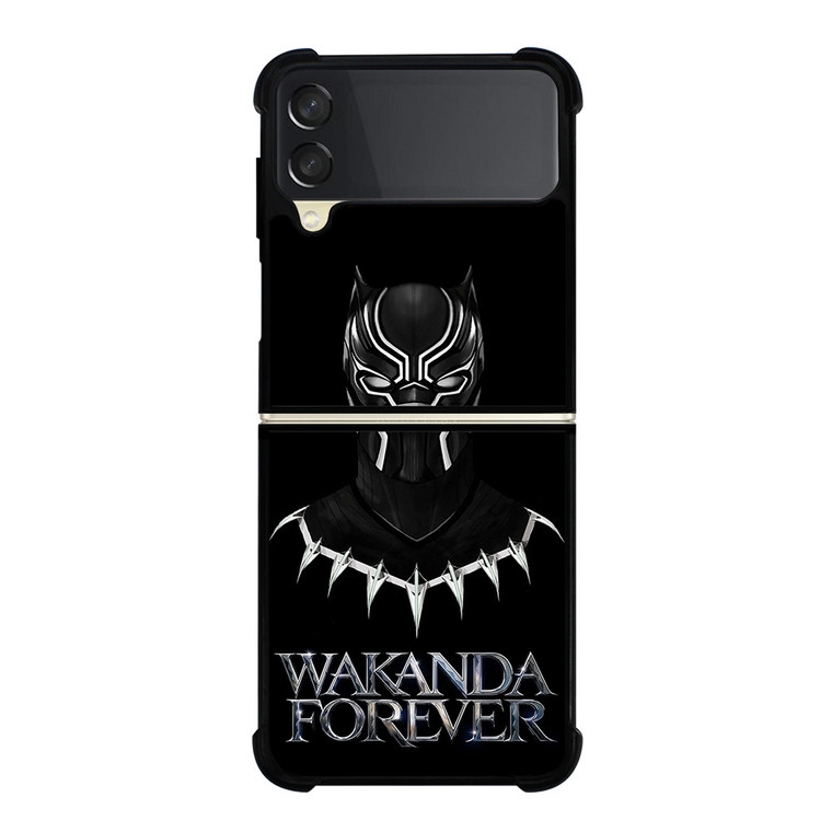BLACK PANTHER WAKANDA FOREVER MARVEL Samsung Galaxy Z Flip 3 Case Cover