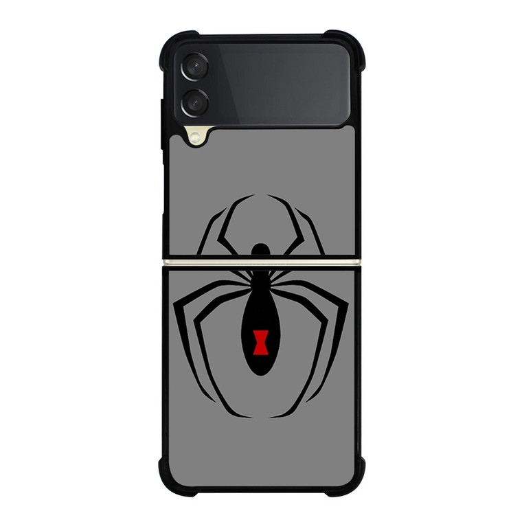 BLACK WIDOW SPIDER SYMBOL Samsung Galaxy Z Flip 3 Case Cover