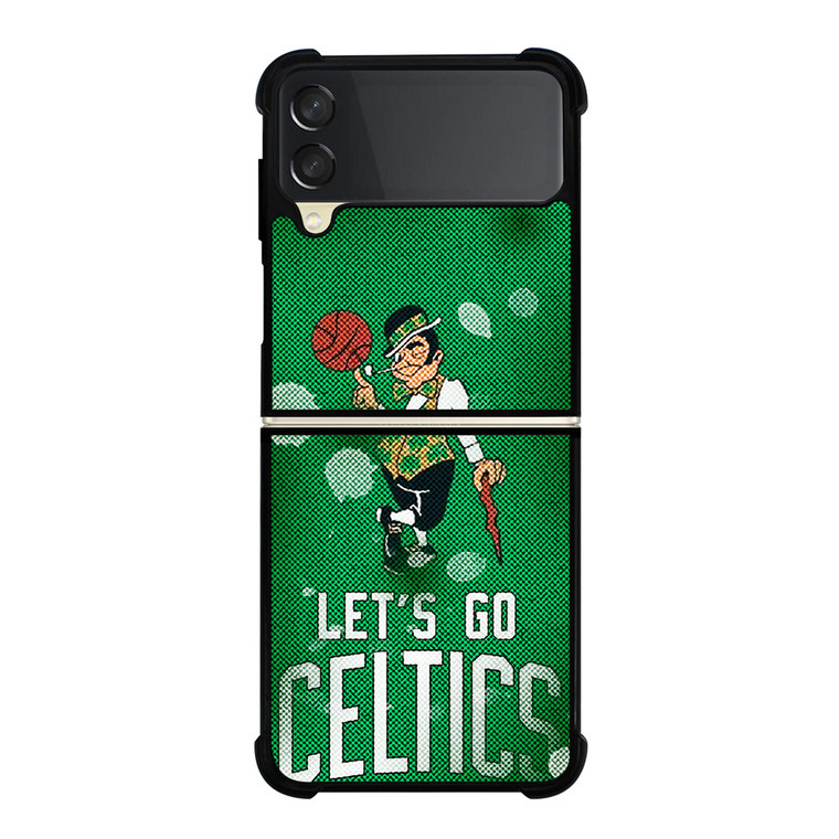 BOSTON CELTIC NBA BASKETBALL FANS 2 Samsung Galaxy Z Flip 3 Case Cover