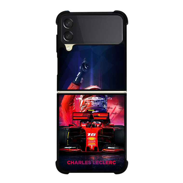 CHARLES LECLERC SCUDERIA FERRARI F1 Samsung Galaxy Z Flip 3 Case Cover
