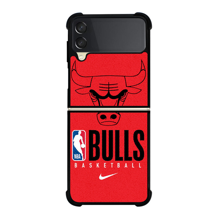 CHICAGO BULLS NBA BASKETBALL LOGO Samsung Galaxy Z Flip 3 Case Cover