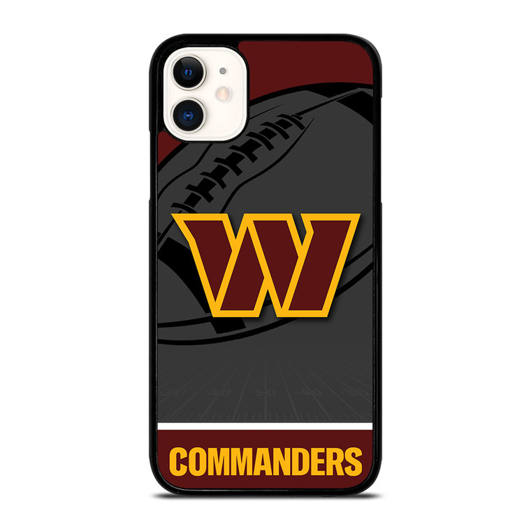 WASHINGTON COMMANDERS NFL TEAM iPhone 11 Case Cover