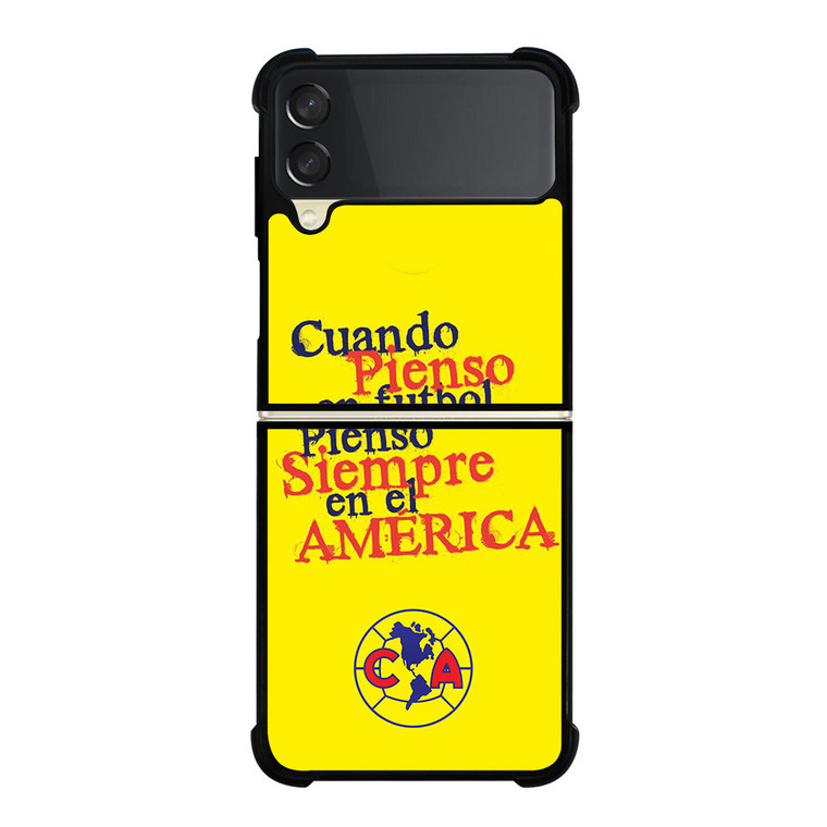 CLUB AMERICA FOOTBALL FANS Samsung Galaxy Z Flip 3 Case Cover