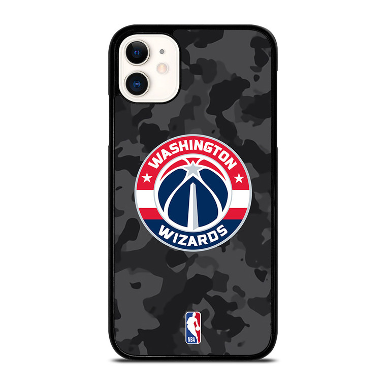 WASHINGTON WIZARDS BLACK CAMO iPhone 11 Case Cover