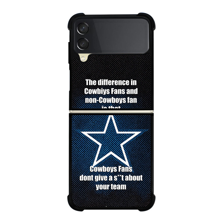 DALLAS COWBOYS FOOTBALL NFL MEMES Samsung Galaxy Z Flip 3 Case Cover