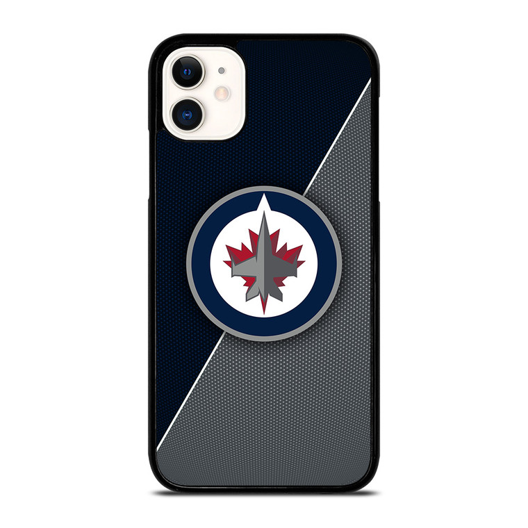 WINNIPEG JETS NHL HOCKEY LOGO iPhone 11 Case Cover