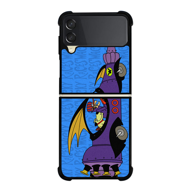 DICK DASTARDLY WACKY RACES Samsung Galaxy Z Flip 3 Case Cover