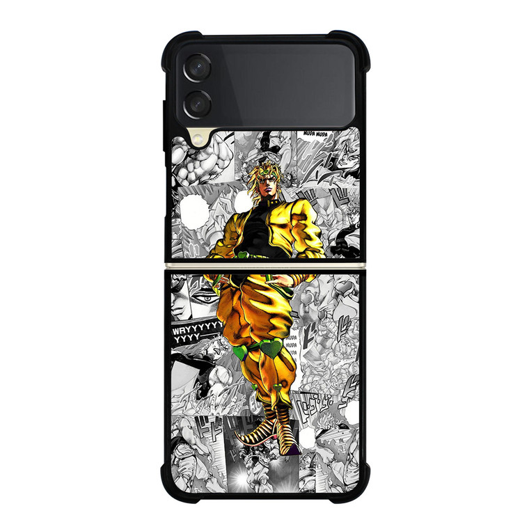 DIO BRANDO JOJO'S BIZARRE ADVENTURE ANIME Samsung Galaxy Z Flip 3 Case Cover