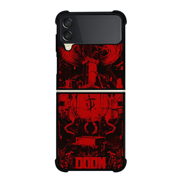 DOOM ETERNAL GAMES ART Samsung Galaxy Z Flip 3 Case Cover