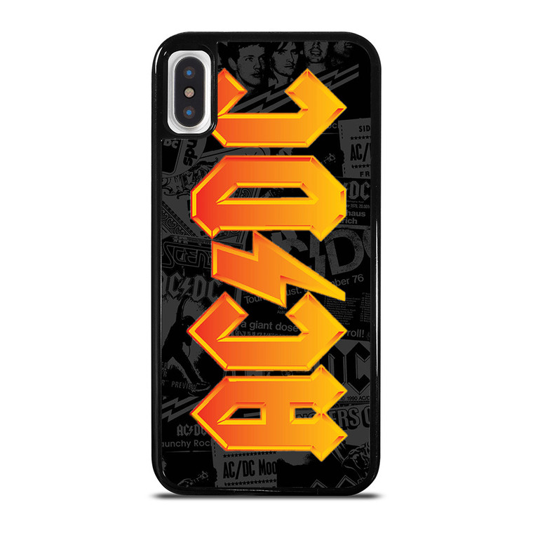 ACDC ROCK BAND POSTER iPhone X / XS Case Cover