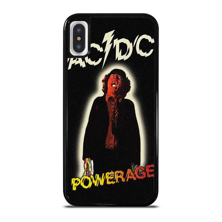ACDC ROCK BAND POWERAGE iPhone X / XS Case Cover