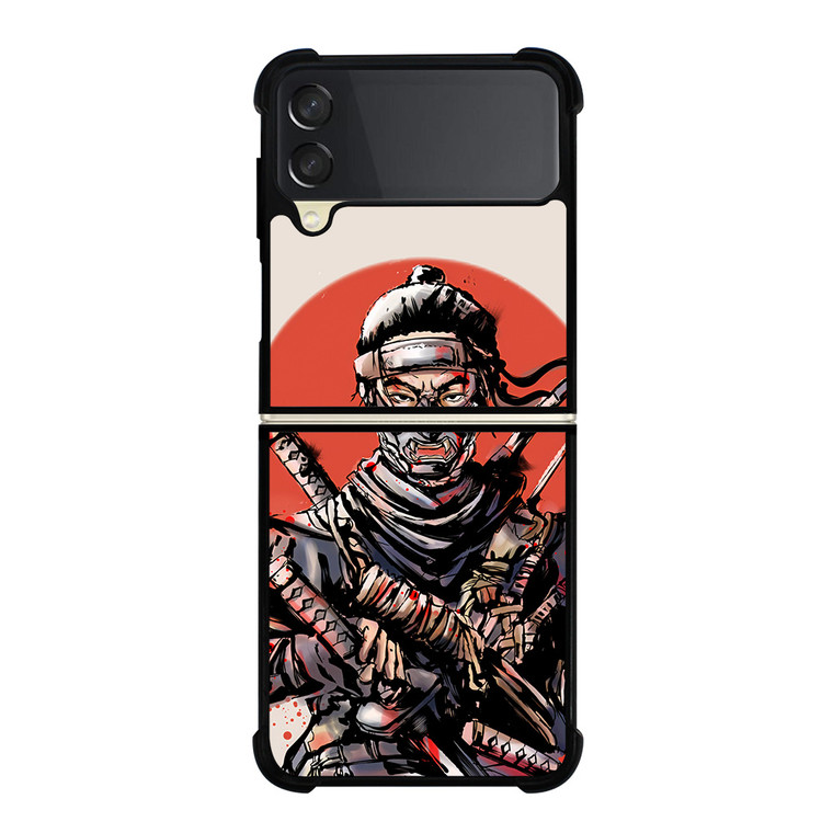 GHOST OF TSUSHIMA JIN SAKAI Samsung Galaxy Z Flip 3 Case Cover