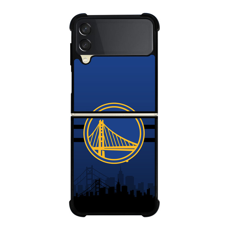 GOLDEN STATE WARRIORS NBA SKYLINE Samsung Galaxy Z Flip 3 Case Cover