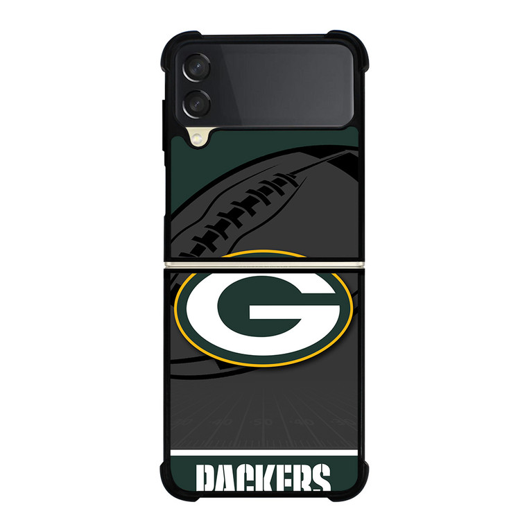 GREEN BAY PACKERS NFL TEAM Samsung Galaxy Z Flip 3 Case Cover