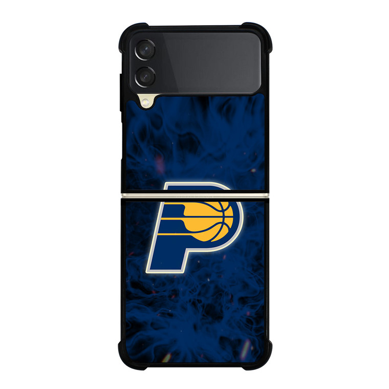 INDIANA PACERS BASKETBALL NBA FIRE Samsung Galaxy Z Flip 3 Case Cover