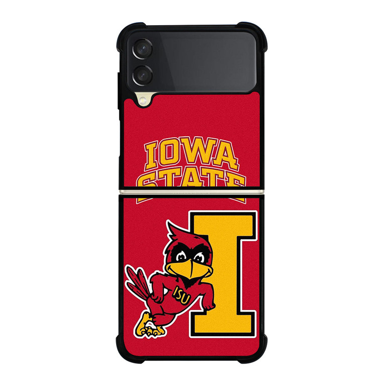 IOWA STATE CYCLONES FOOTBALL 3 Samsung Galaxy Z Flip 3 Case Cover