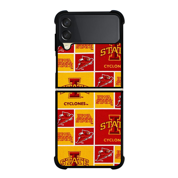 IOWA STATE CYCLONES FOOTBALL COLLAGE Samsung Galaxy Z Flip 3 Case Cover