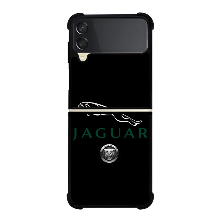 JAGUAR AUTOMOBILE LOGO Samsung Galaxy Z Flip 3 Case Cover