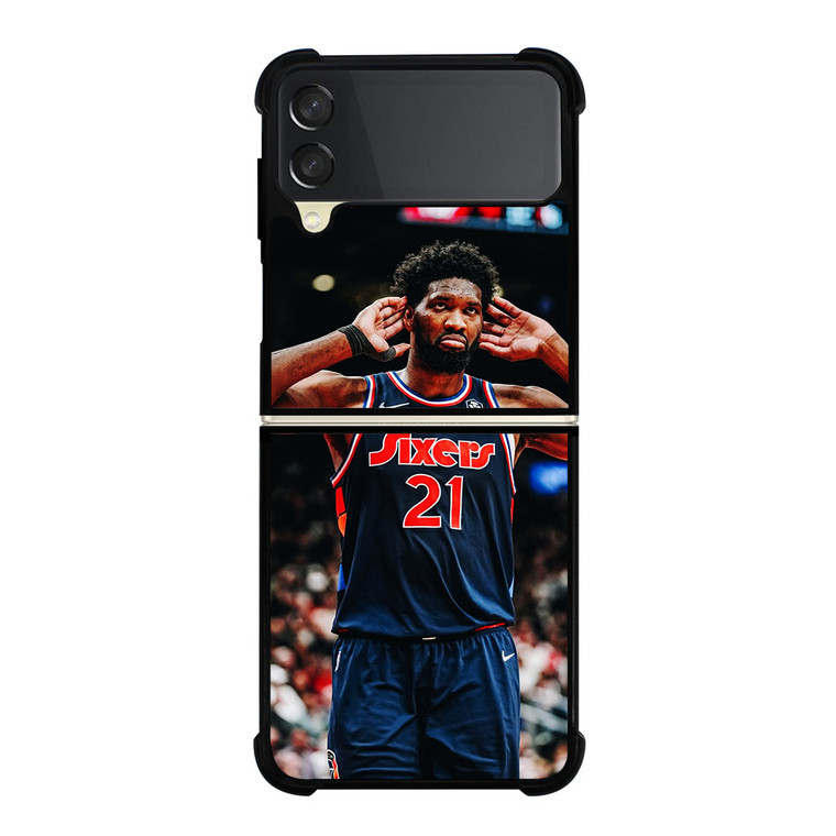 JOEL EMBIID PHILADELPHIA SIXERS COOL Samsung Galaxy Z Flip 3 Case Cover