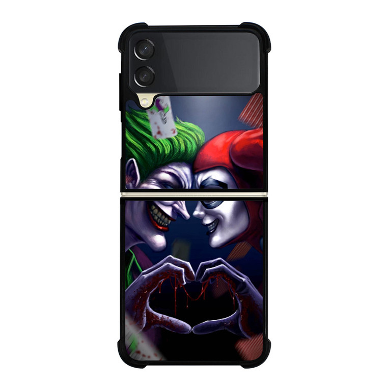 JOKER LOVE HARLEY QUINN ART Samsung Galaxy Z Flip 3 Case Cover