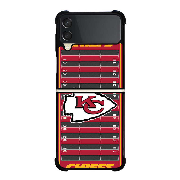 KANSAS CITY CHIEFS FOOTBALL FIELD Samsung Galaxy Z Flip 3 Case Cover