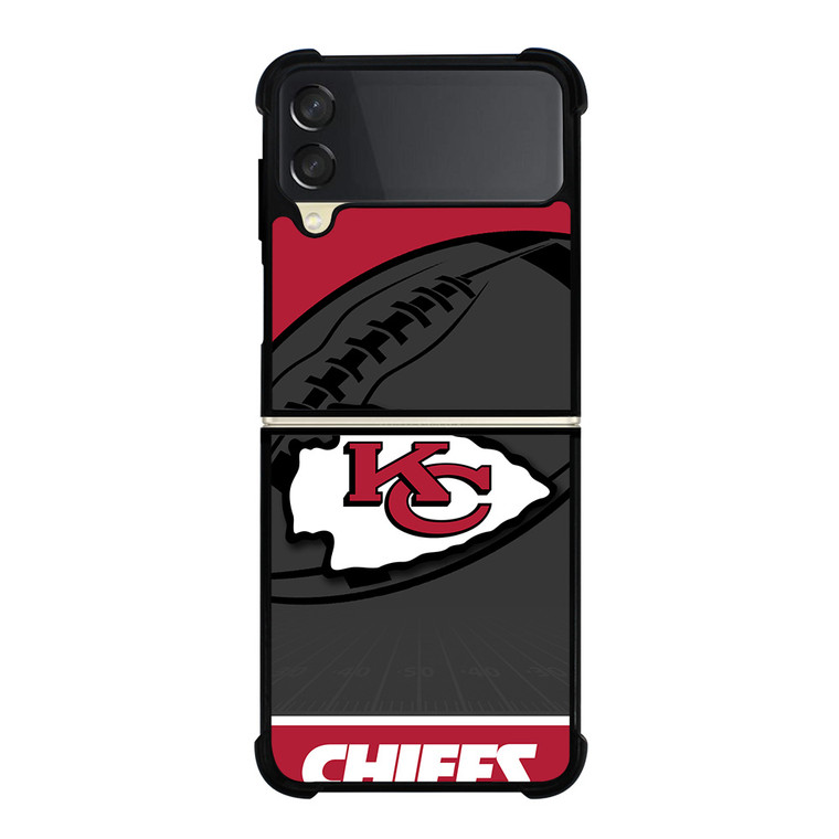 KANSAS CITY CHIEFS NFL TEAM Samsung Galaxy Z Flip 3 Case Cover