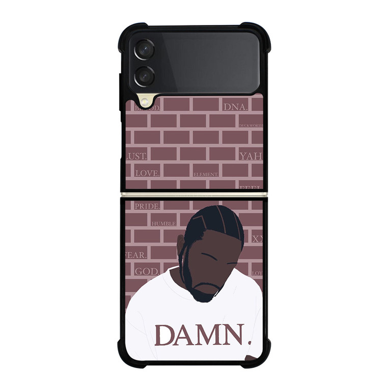 KENDRICK LAMAR DAMN CARTOON Samsung Galaxy Z Flip 3 Case Cover