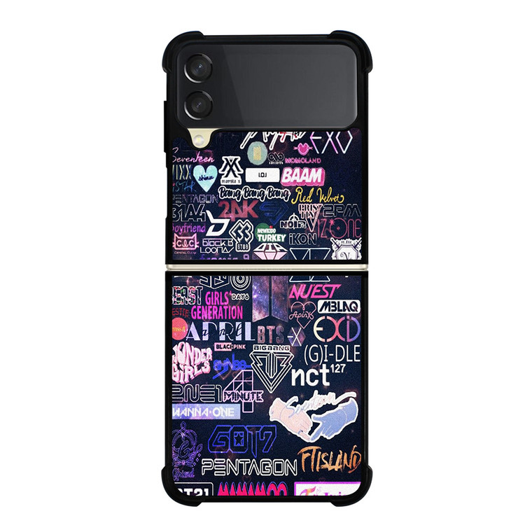 KPOP BAND ALL Samsung Galaxy Z Flip 3 Case Cover