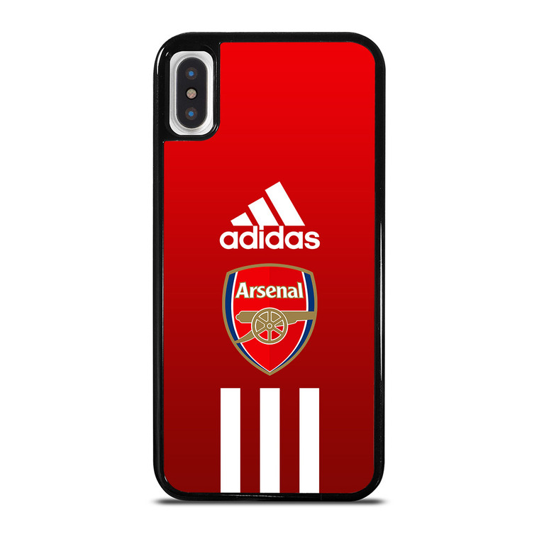 ARSENAL FC ADIDAS STRIPES iPhone X / XS Case Cover