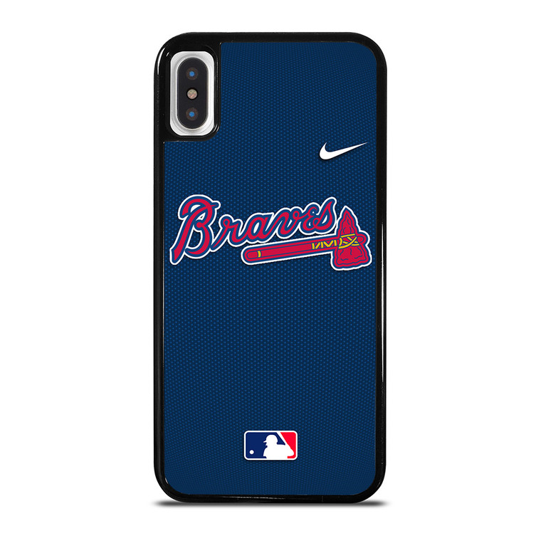 ATLANTA BRAVES MLB BASEBALL NIKE iPhone X / XS Case Cover