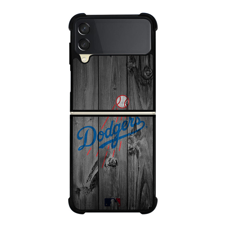 LOS ANGELES DODGERS BASEBALL MLB WOOD Samsung Galaxy Z Flip 3 Case Cover