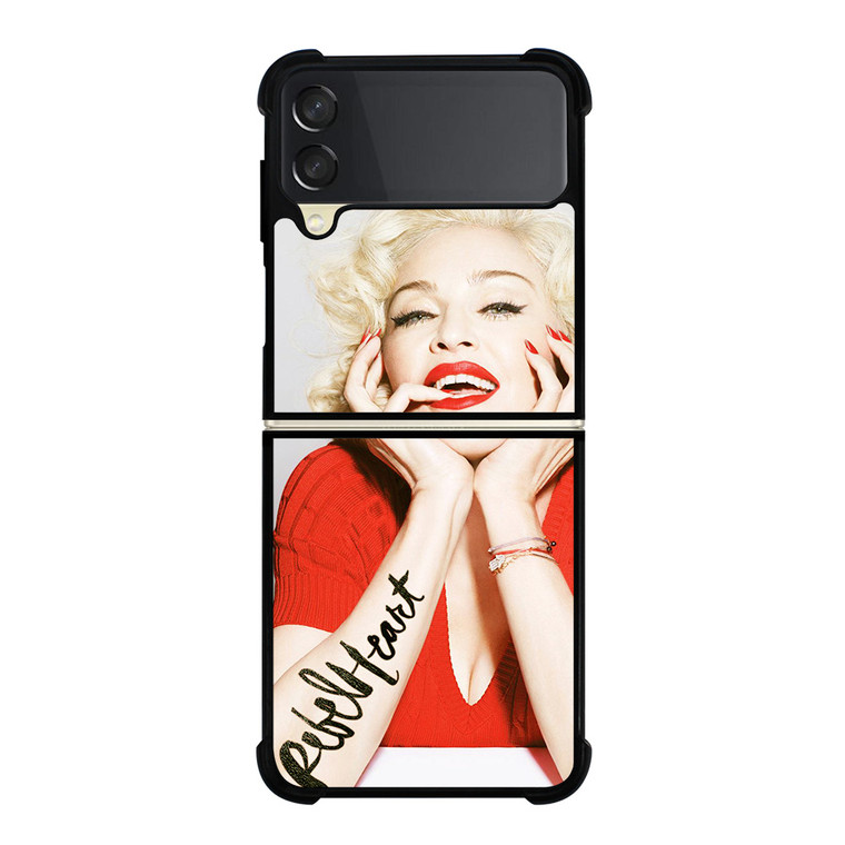 MADONNA REBEL HEART Samsung Galaxy Z Flip 3 Case Cover