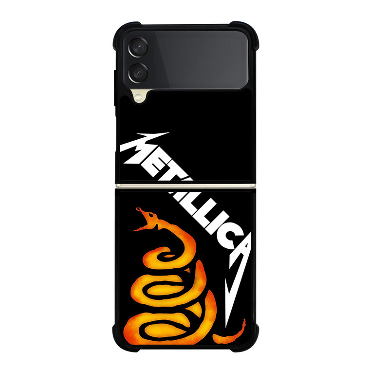 METALLICA METAL BAND SNAKE Samsung Galaxy Z Flip 3 Case Cover